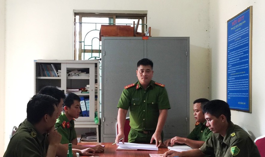 Công an các xã huyện Thủy nguyên tăng cường bảo vệ an ninh trật tự ngay từ địa bàn cơ sở